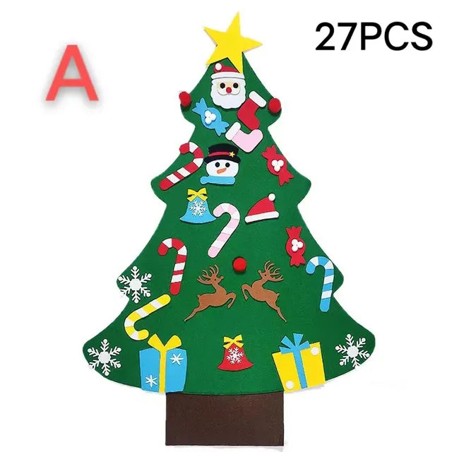 DIY Felt Christmas Tree Kit 2024