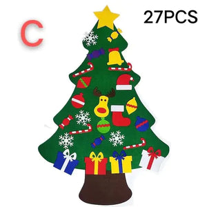 DIY Felt Christmas Tree Kit 2024