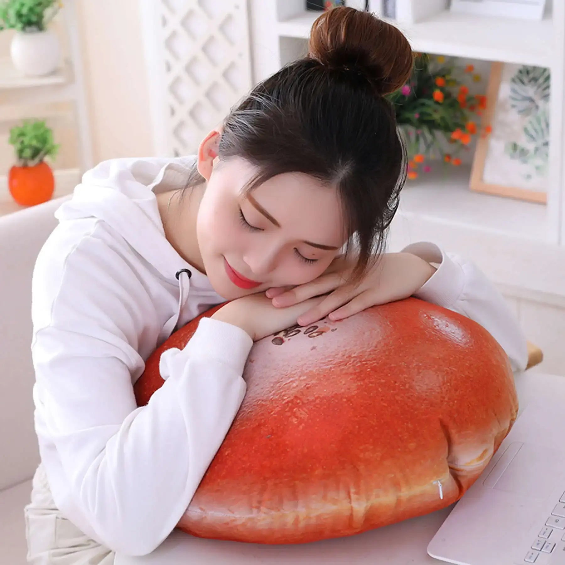 Simulational Bread Plush Pillow