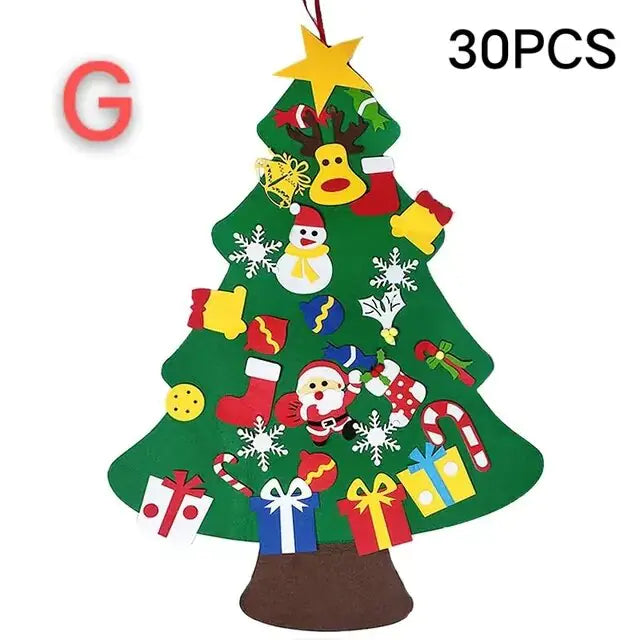 DIY Felt Christmas Tree Kit 2024