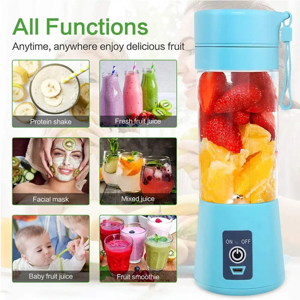 Mini Electric Juicer - Portable and Rechargeable