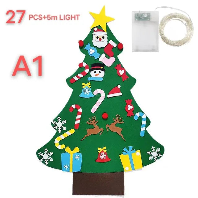 DIY Felt Christmas Tree Kit 2024