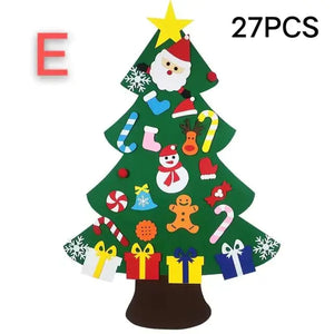 DIY Felt Christmas Tree Kit 2024